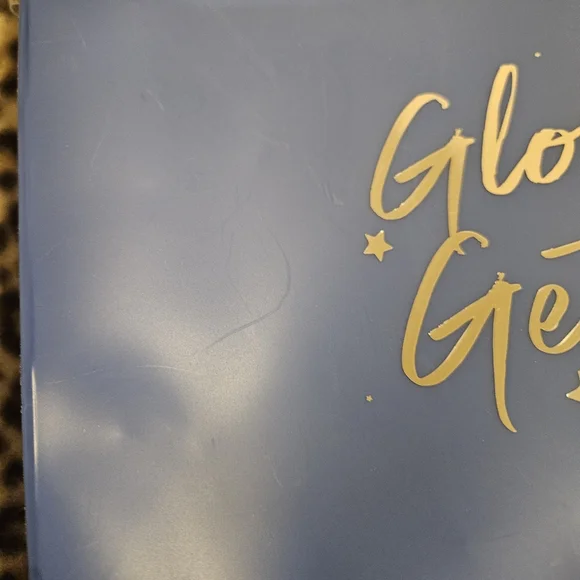 Glow Getter Blue Zippered Oversized Makeup Cosmetic Pouch Bag, 100% EVA, NWOT - Picture 7 of 8